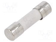 Fuse: fuse; time-lag; 12A; 500VAC; ceramic,cylindrical; 5x20mm CONQUER ELECTRONIC