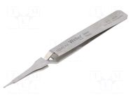 Tweezers; 115mm; for precision works; Blades: narrowed WELLER