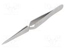 Tweezers; 125mm; for precision works; Blade tip shape: sharp WELLER