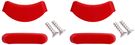 KNIPEX 81 19 250 V01 2 pairs of one-component plastic inserts for 81 11 250 / 81 13 250  