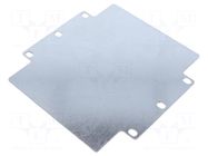 Mounting plate; steel MOLEX
