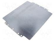 Mounting plate; steel MOLEX