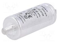 Capacitor: polypropylene; motors, run; 3.5uF; 330VAC; Ø25x60mm DUCATI ENERGIA