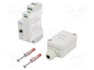 Twilight switch; for DIN rail mounting; 230VAC; SPDT; IP20; 16A MART
