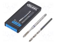 Tap; M4; 0.7; Holder: machine; high speed steel cobalt HSS-E VÖLKEL