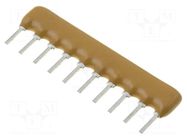 Resistor network: Y; THT; 10kΩ; ±2%; 0.3W; No.of resistors: 5; 100V BOURNS