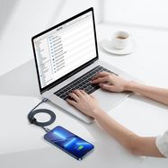Baseus CAJY000201 Lightning - USB-C PD QC cable 20W 480Mb/s 1.2m - black, Baseus
