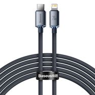 Baseus CAJY000301 Lightning - USB-C PD QC cable 20W 480Mb/s 2m - black, Baseus