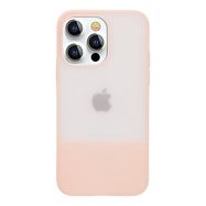 Kingxbar Plain Series case cover for iPhone 13 Pro Max silicone cover pink, Kingxbar
