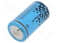 Battery: lithium; 3.6V; D; 14500mAh; Ø34.2x61.5mm; soldering lugs ULTRALIFE