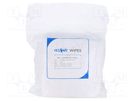 Cleaning wipes; ESD; L: 220mm; W: 220mm; 150pcs; 1÷100MΩ EUROSTAT GROUP
