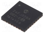 IC: PIC microcontroller; 32kB; 32MHz; SMD; QFN28; PIC24; 8kBSRAM MICROCHIP TECHNOLOGY