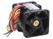 Fan: DC; axial; 12VDC; 40x40x48mm; 55.2m3/h; 64dBA; ball bearing SANYO DENKI