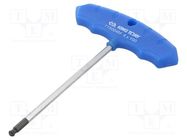 Wrench; hex key,spherical; HEX 4mm; Overall len: 137mm 