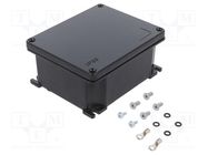 Enclosure: multipurpose; X: 114mm; Y: 139mm; Z: 62mm; S-8000; black MOLEX