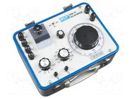Meter: Thomson bridge; ±0.2%; Features: galvanometer built-in MCP