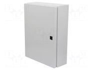 Enclosure: wall mounting; X: 300mm; Y: 400mm; Z: 120mm; E-BOX KX RITTAL