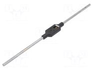 Tap wrench; Grip capac: 1/2"-1.1/4",G 1/4"-G 1",M13-M32; steel VÖLKEL