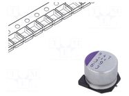 Capacitor: polymer; 39uF; 63VDC; SMD; OS-CON SXV; ±20%; Ø10x7.9mm PANASONIC