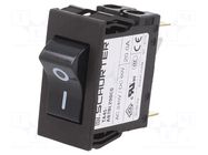 Circuit breaker; 10A; Poles: 1; SNAP-IN; TA45 2P; Leads: connectors SCHURTER