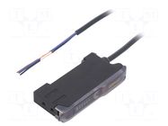 Sensor: optical fiber amplifier; PNP; IP50; Connection: cables; 2m OMRON