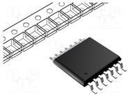 IC: USB controller; I2C,UART; 3÷5.5VDC; TSSOP14 MICROCHIP TECHNOLOGY