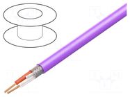 Wire; 1x2x0.34mm2; CAN bus; stranded; Cu; Insulation: PUR; violet HELUKABEL