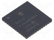 IC: PIC microcontroller; 64kB; 32MHz; SMD; QFN44; PIC24; 8kBSRAM MICROCHIP TECHNOLOGY