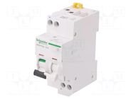 RCBO breaker; Inom: 6A; Ires: 30mA; Max surge current: 250A; IP20 SCHNEIDER ELECTRIC