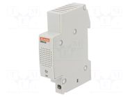 Signaller; 12VAC; for DIN rail mounting; 17.5x85x63mm LOVATO ELECTRIC