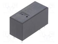 Relay: electromagnetic; DPST-NO; Ucoil: 5VDC; Icontacts max: 8A OMRON Electronic Components