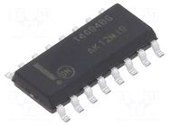 IC: digital; 8bit,shift and store; CMOS; SMD; SO16; -40÷85°C ONSEMI