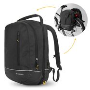 Wozinsky bicycle bag double backpack 2in1 30l black (WBB30BK), Wozinsky