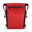 Wozinsky waterproof backpack for bicycle trunk bike bag 2in1 23l red (WBB31RE), Wozinsky