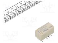 Relay: electromagnetic; DPDT; Ucoil: 4.5VDC; 2A; 2A/30VDC; TX; PCB 