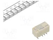 Relay: electromagnetic; DPDT; Ucoil: 24VDC; 2A; 2A/30VDC; TX; PCB 