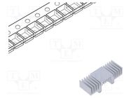 Heatsink: extruded; TO252,TO263; metallic; L: 12.7mm; W: 35.2mm OHMITE