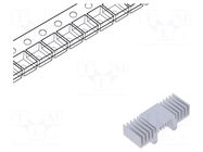 Heatsink: extruded; TO252,TO263; metallic; L: 12.7mm; W: 35.2mm OHMITE