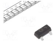 Transistor: PNP; bipolar; 32V; 0.1A; 0.3W; SOT23 ONSEMI