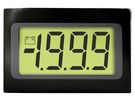 Voltmeter; digital,mounting; 0÷200mV; on panel; LCD; 3,5 digit LASCAR