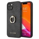 Guess GUHCP13S4GMRGR iPhone 13 mini 5.4&quot; gray/grey hardcase 4G with ring stand, Guess