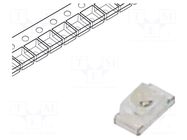 LED; amber; SMD; 0603; 200÷400mcd; 1.6÷2.4VDC; 1.6x0.8x0.95mm; 35° LUCKYLIGHT