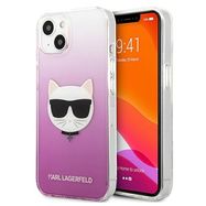 Karl Lagerfeld KLHCP13SCTRP iPhone 13 mini 5.4&quot; hardcase pink/pink Choupette Head, Karl Lagerfeld