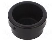 Stopper; 16mm; elastomer; Seal Plug DS; black; -20÷80°C; IP54 HUMMEL