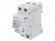 Circuit breaker; 230/400VAC; Inom: 25A; Poles: 1+N; Charact: C; 6kA 