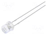 CRLED; yellow; 5mm; 1120mcd; 140°; Front: flat; 12VDC; No.of term: 2 OPTOSUPPLY