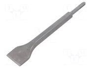 Chisel; L: 250mm; steel; SDS-Plus®; Tipwidth: 40mm MEGA