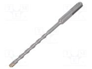 Drill bit; for concrete; Ø: 6mm; L: 160mm; steel; SDS-Plus® MEGA