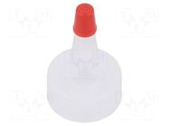 Cap for dispensing bottle; white FISNAR