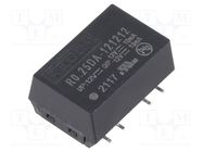 Converter: DC/DC; 0.25W; Uin: 10.8÷13.2V; Uout: 12VDC; Uout2: 12VDC RECOM